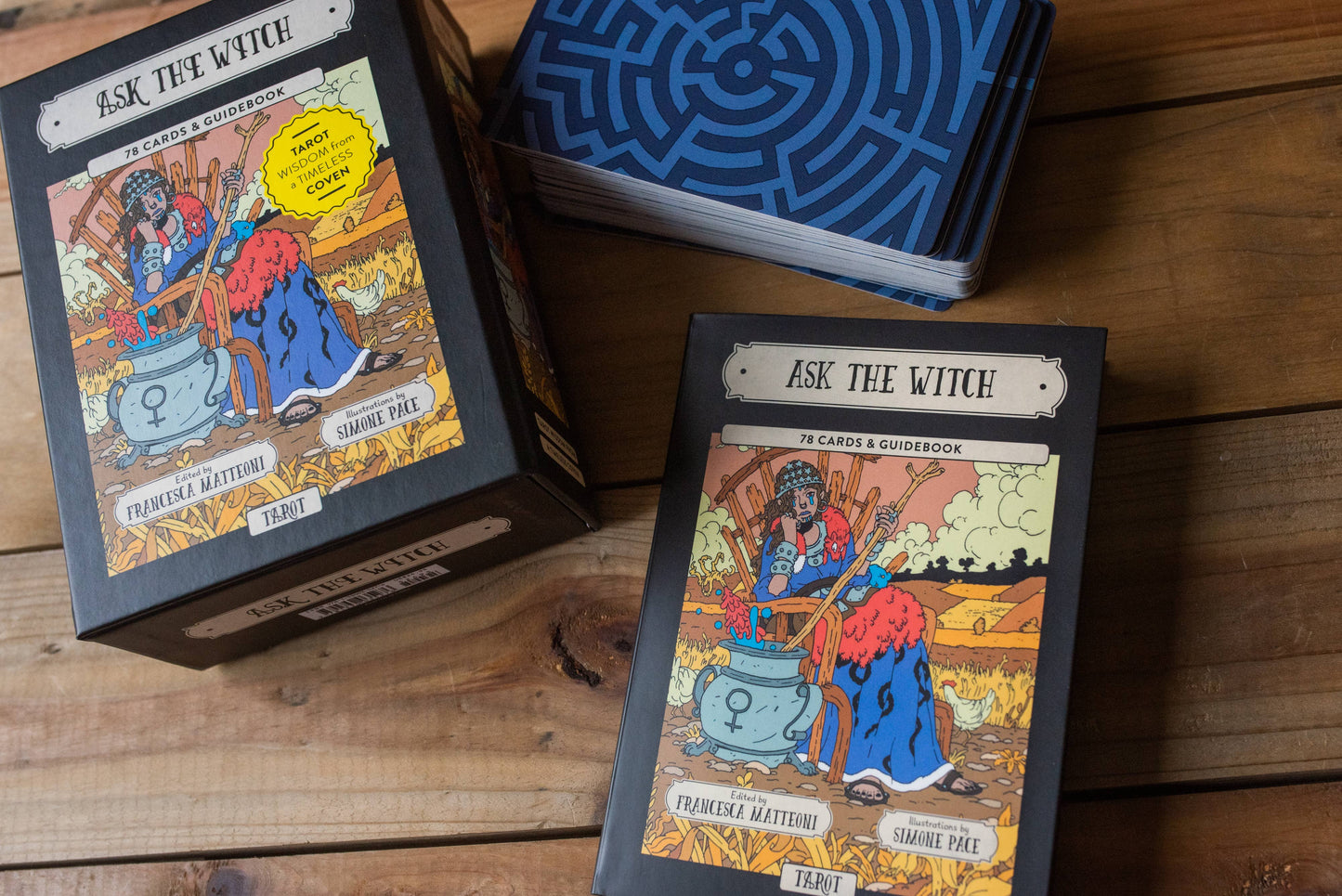 Ask the Witch Tarot-78 Cards & Book: Halloween/Samhain Deck