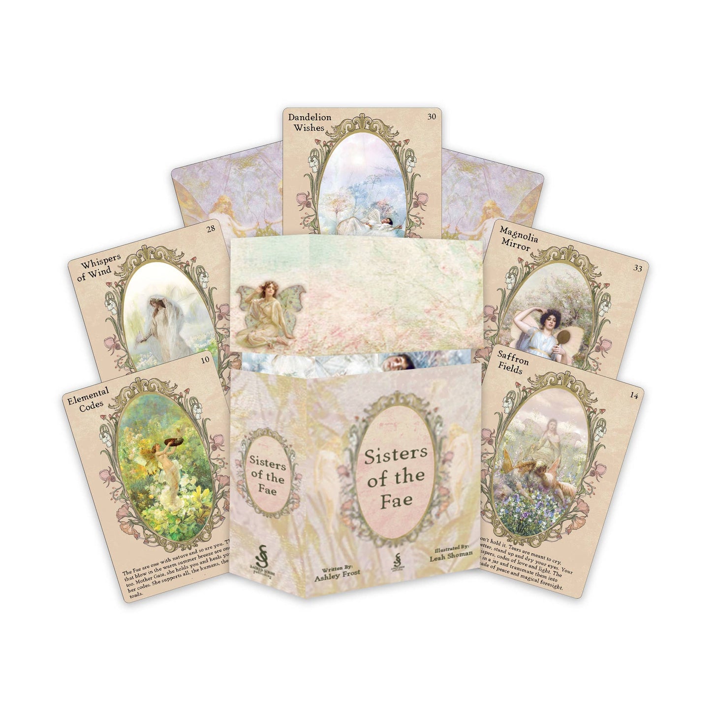 Sisters of the Fae: 33 Cards & 80 Pg. Book-Fairy Oracle