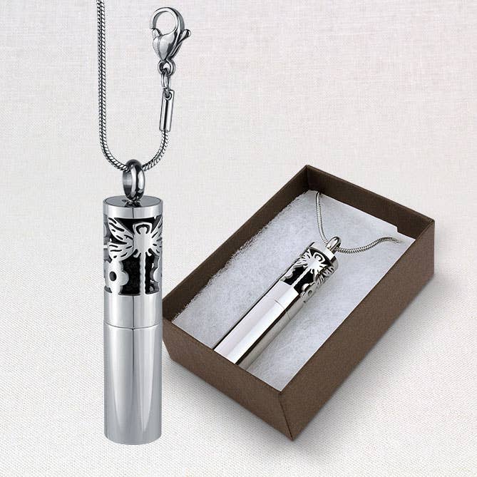 Aromatherapy Pendulum Locket - Dragonfly