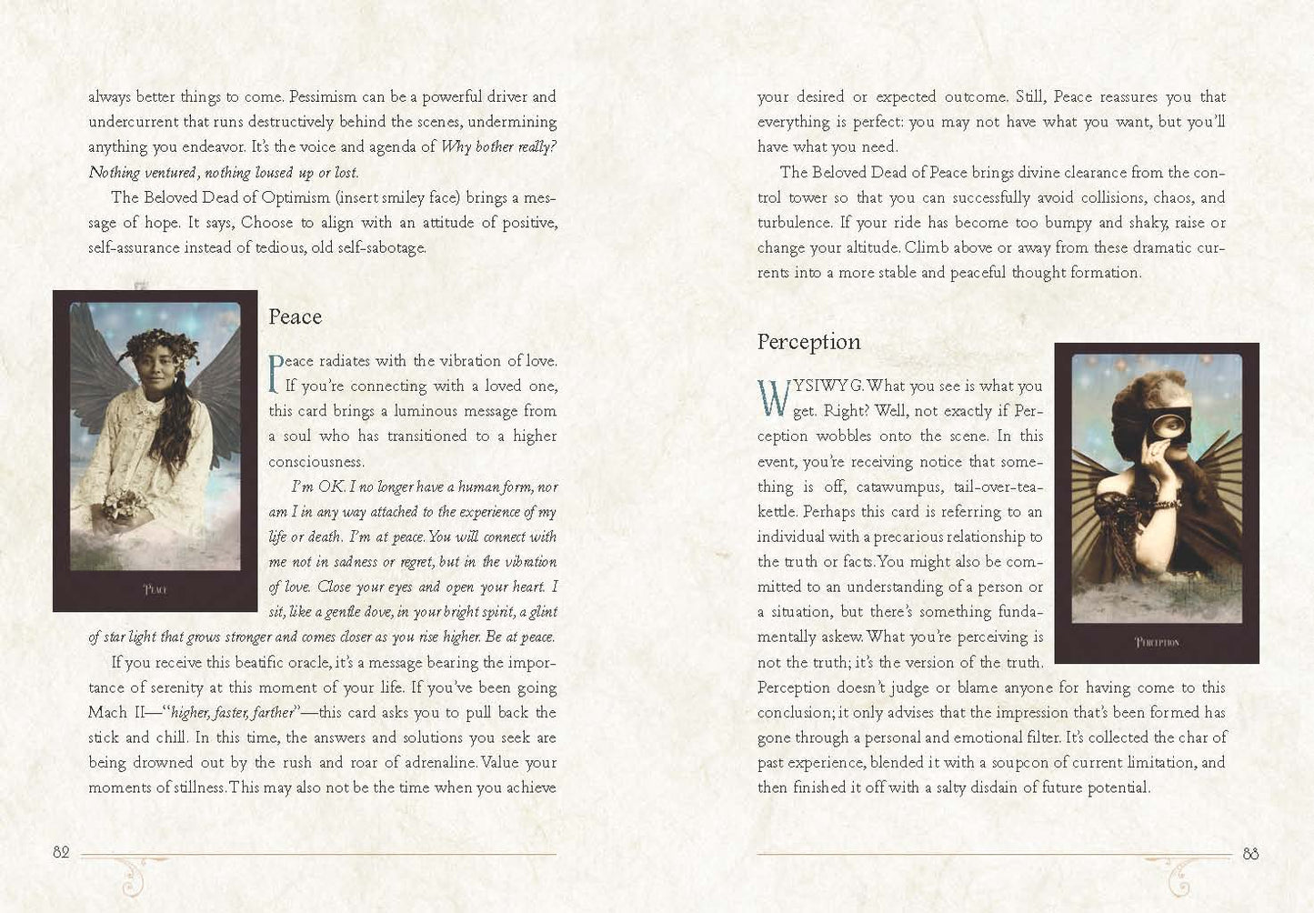 The Beloved Dead Oracle(82 Cards & 144-Page F.C. Guidebook)