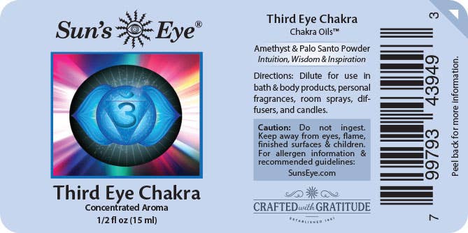 Third Eye Chakra Oil