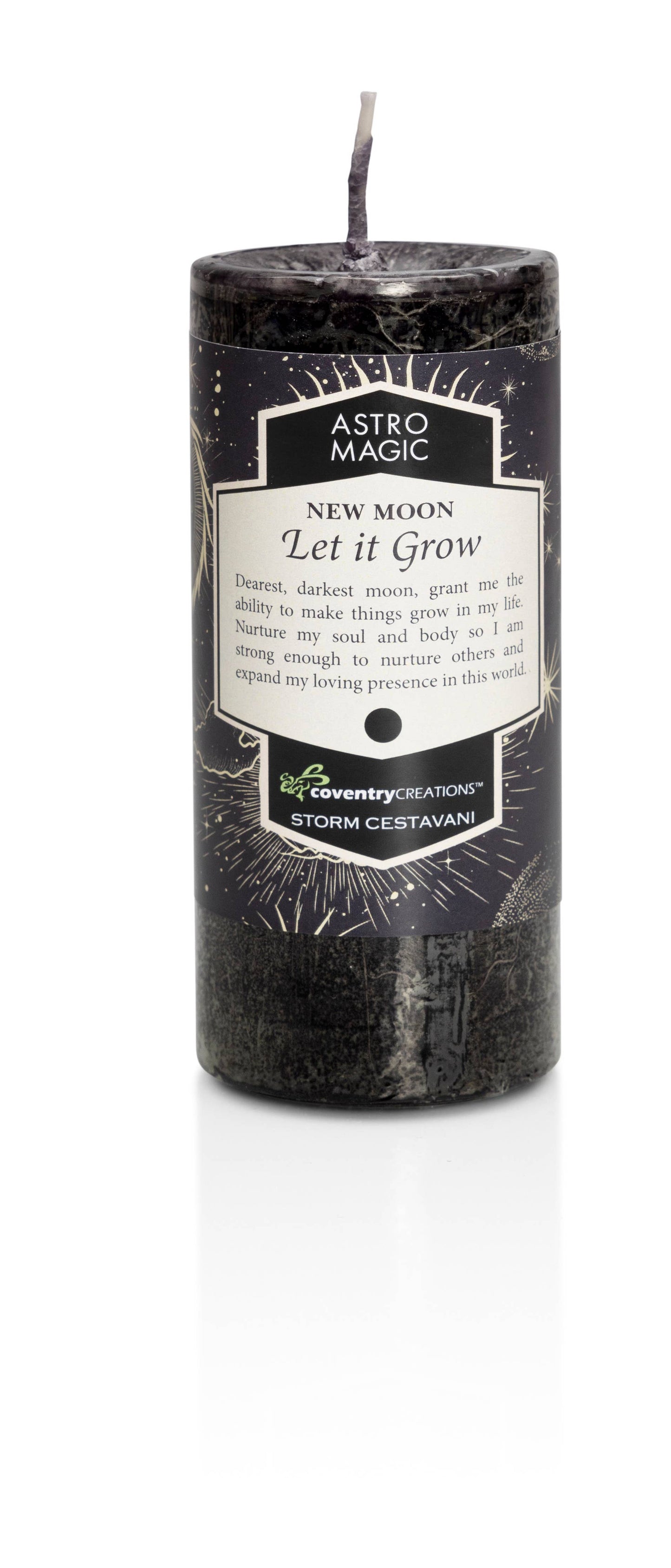 Astro Magic New Moon - Let it Grow Candle