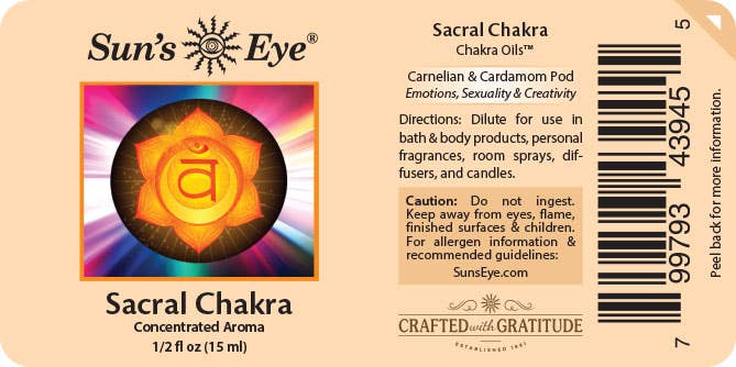 Sacral Chakra Oil