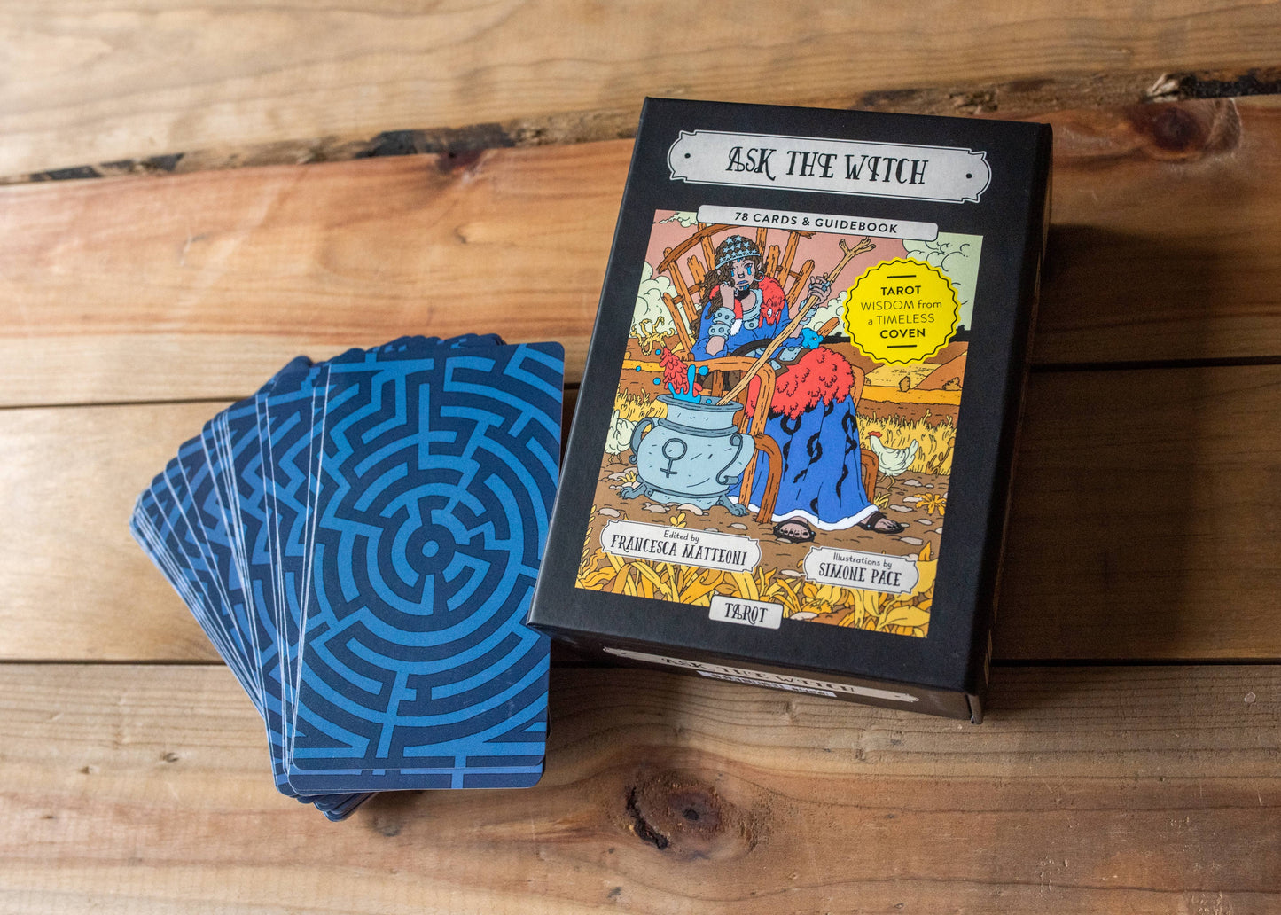 Ask the Witch Tarot-78 Cards & Book: Halloween/Samhain Deck