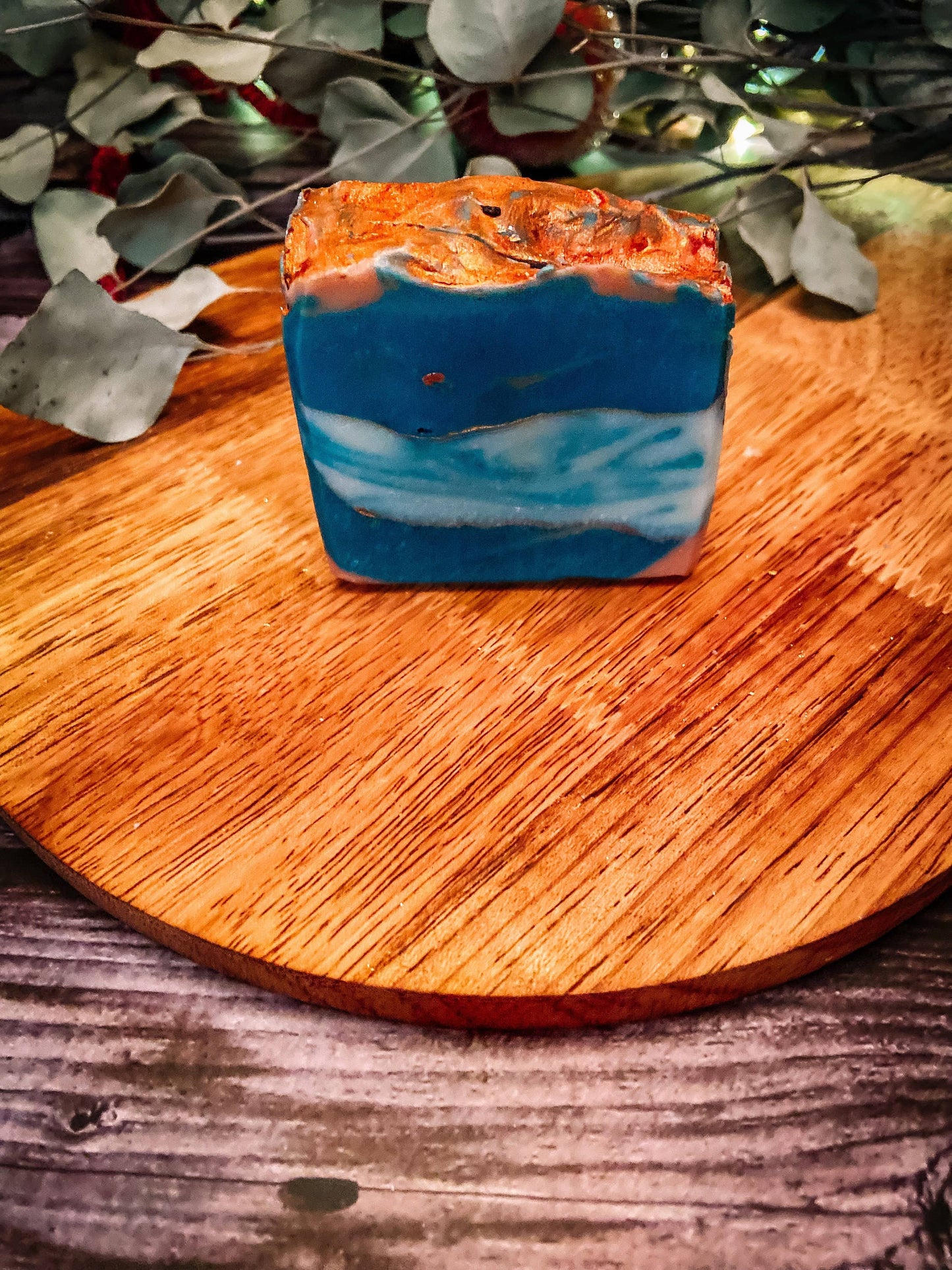 Moss Agate Soap, Handmade Soap, Vegan Skincare, Crystal Soap