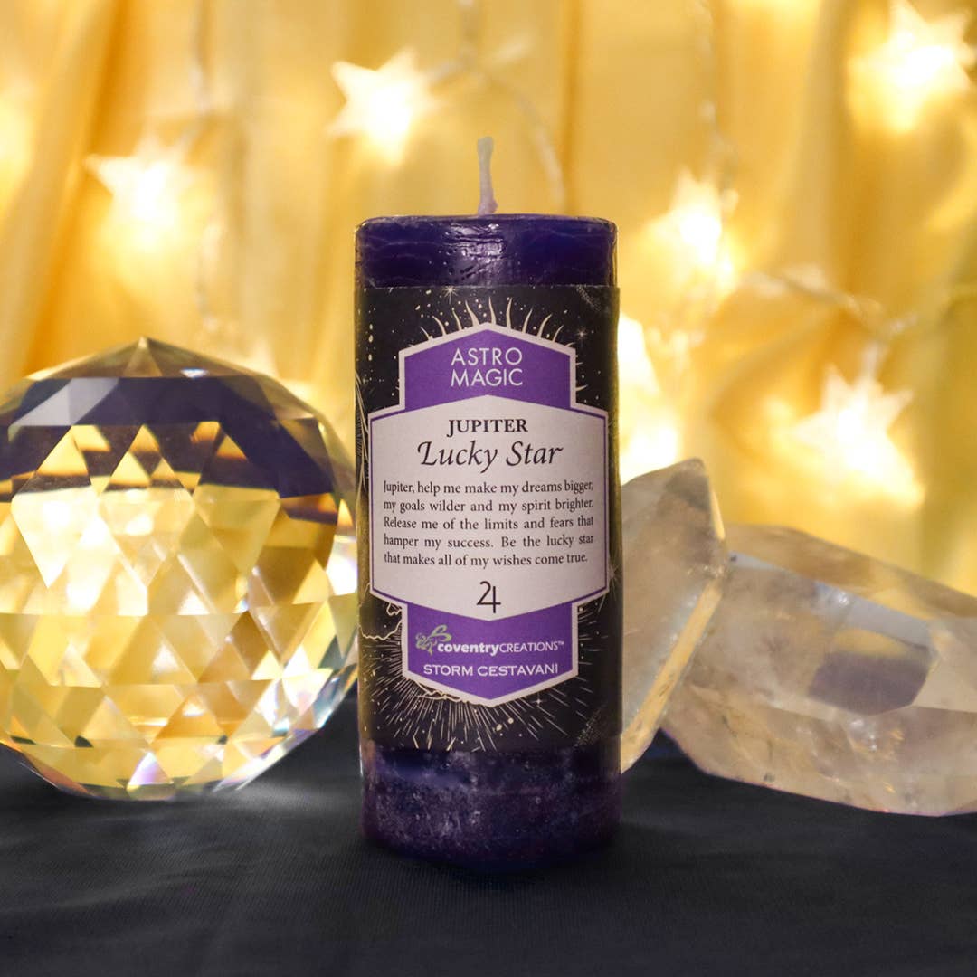 Astro Magic Jupiter - Lucky Star Candle