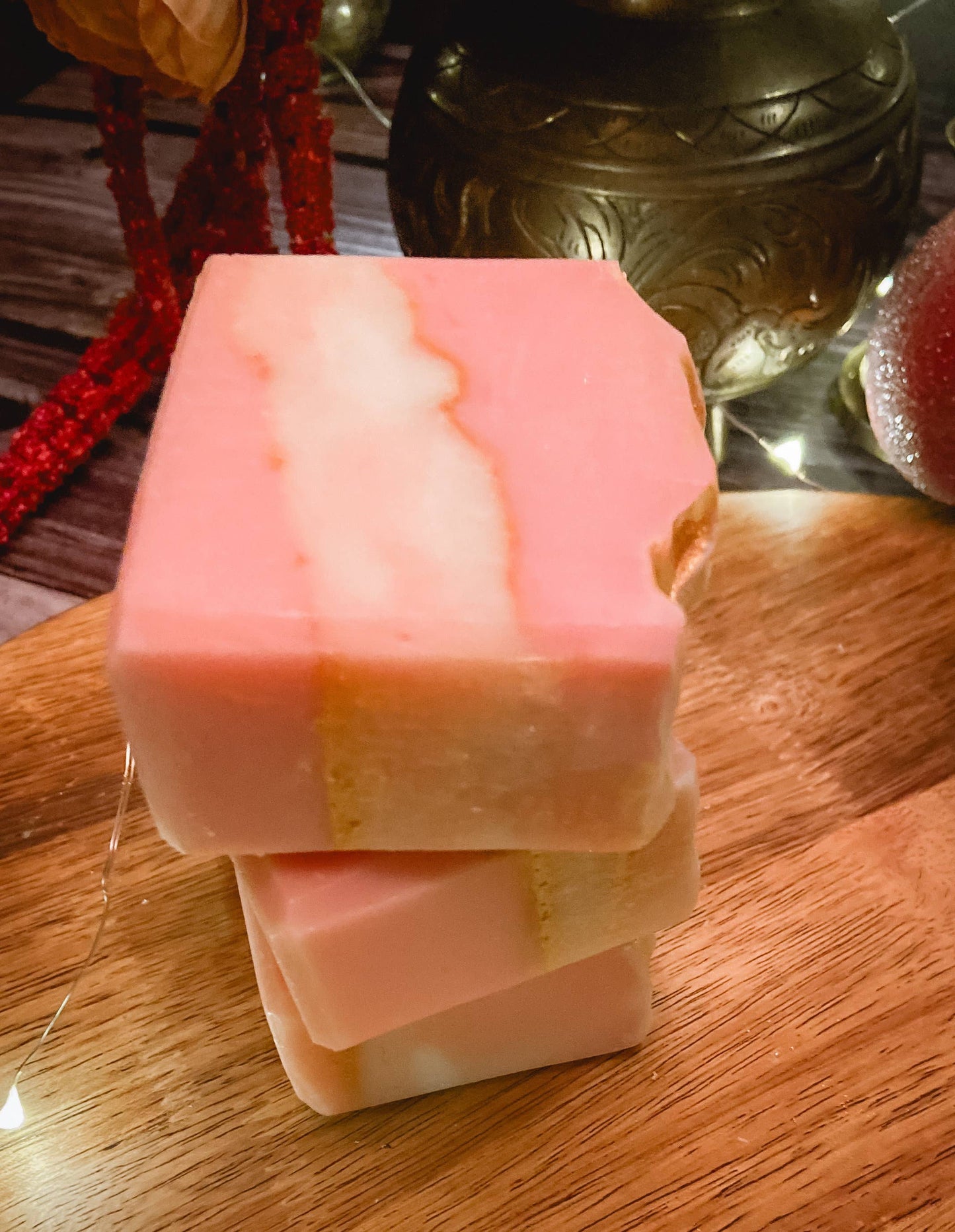 Rose Quartz Soap, Handmade Soap, Vegan Skincare