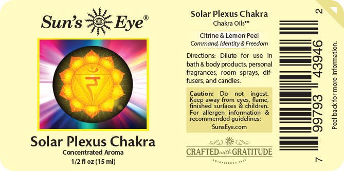 Solar Plexus Chakra Oil