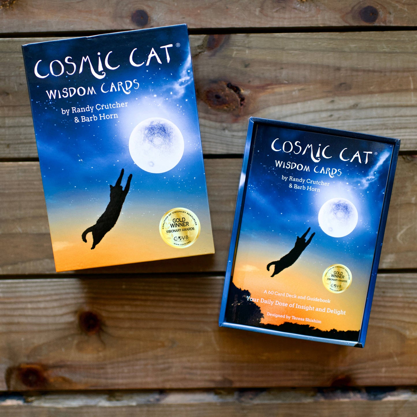 Cosmic Cat Wisdom Cards