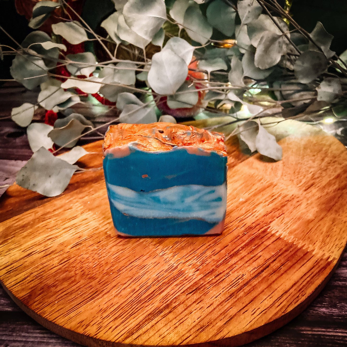 Moss Agate Soap, Handmade Soap, Vegan Skincare, Crystal Soap