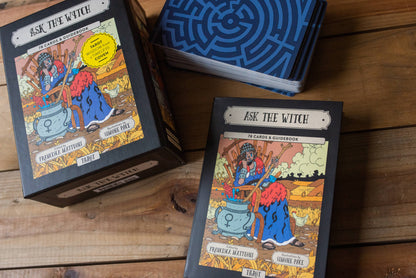 Ask the Witch Tarot-78 Cards & Book: Halloween/Samhain Deck