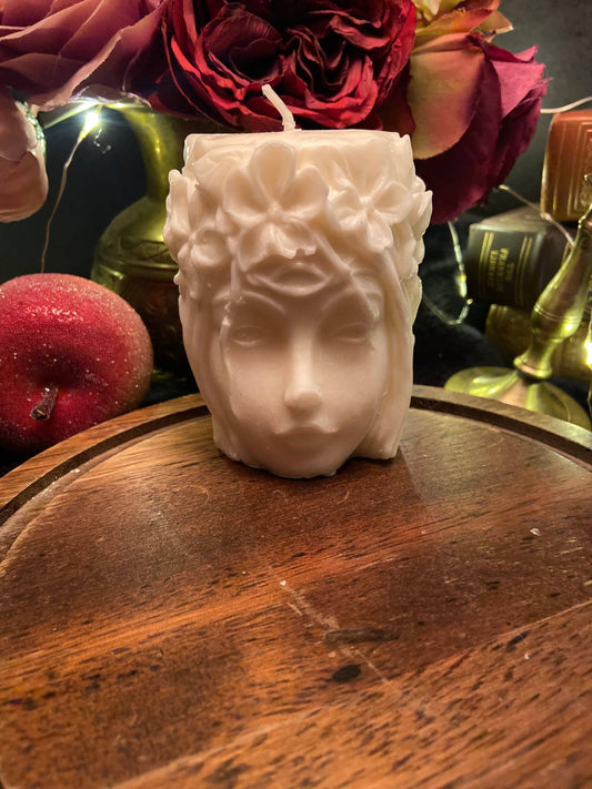 Goddess Candle, Earth Goddess Candle, Gaia Candle