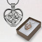 Celtic Heart Aromatherapy Locket with Clay Diffuser