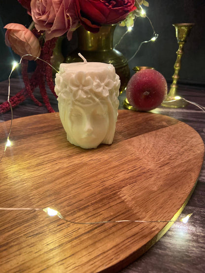 Goddess Candle, Earth Goddess Candle, Gaia Candle