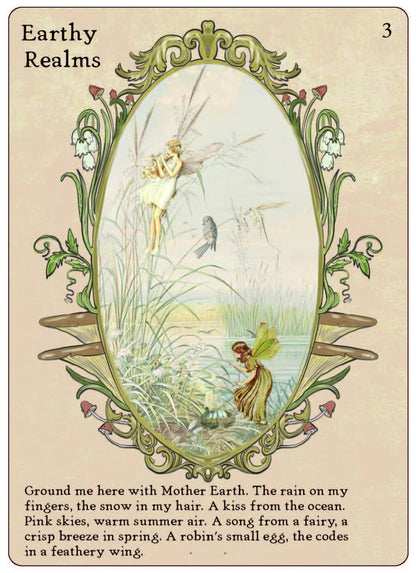 Sisters of the Fae: 33 Cards & 80 Pg. Book-Fairy Oracle