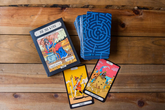 Ask the Witch Tarot-78 Cards & Book: Halloween/Samhain Deck