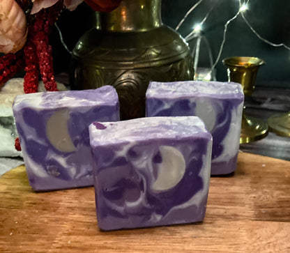 New Moon Soap, Dark Moon, Moon Magic, Handmade