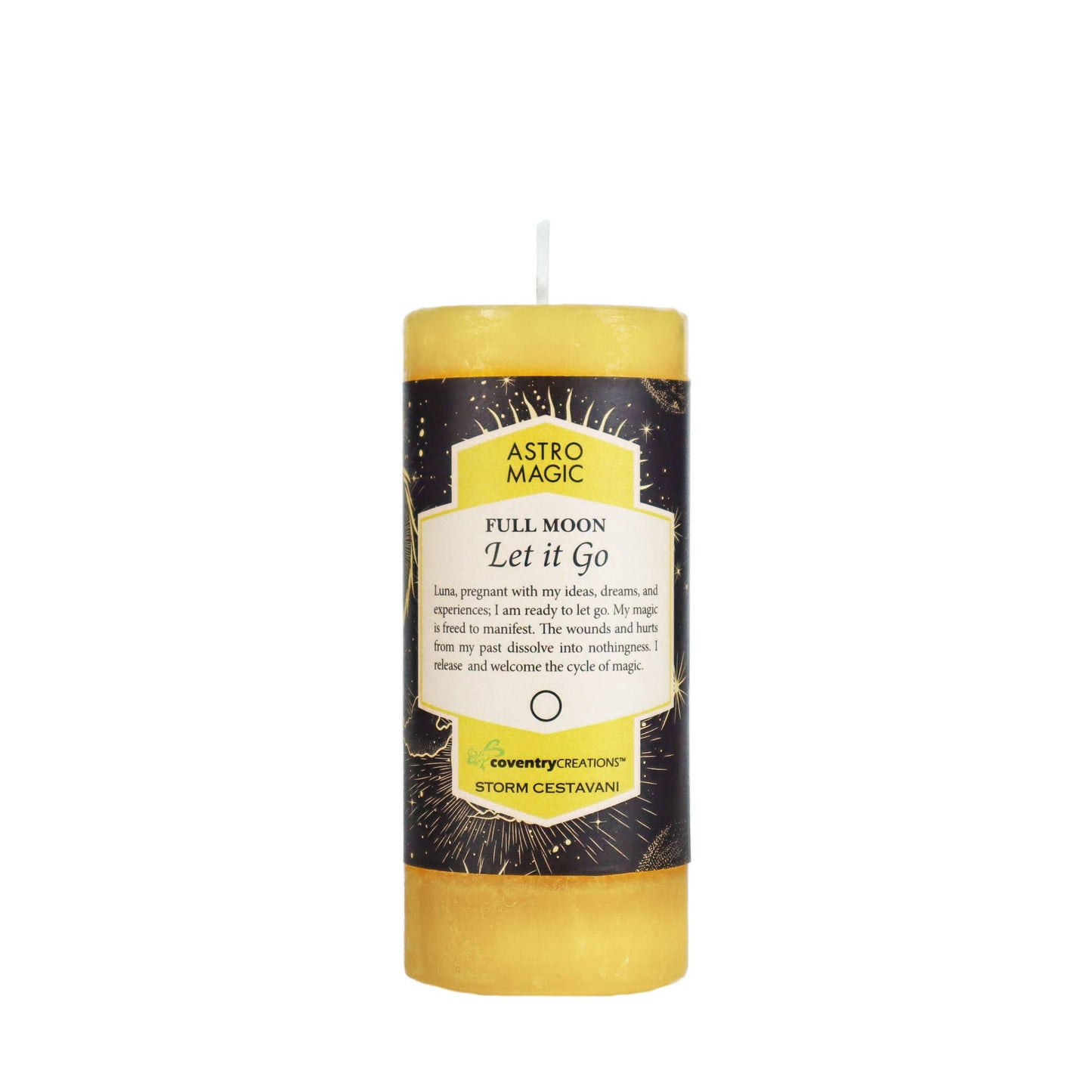 Astrology Full Moon Ritual Candle