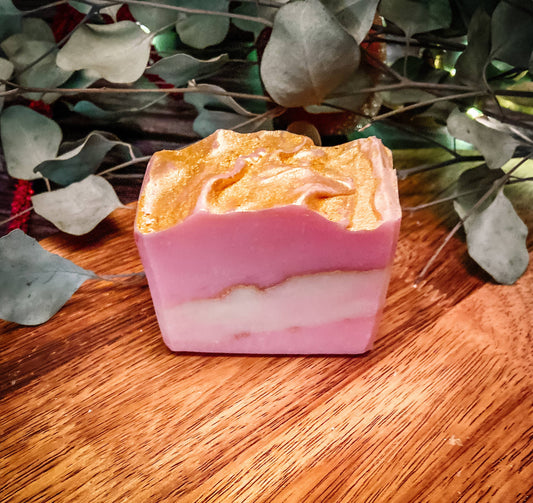 Rose Quartz Soap, Handmade Soap, Vegan Skincare