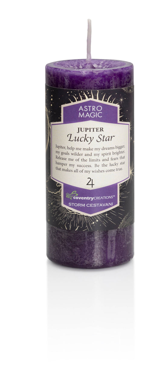 Astro Magic Jupiter - Lucky Star Candle