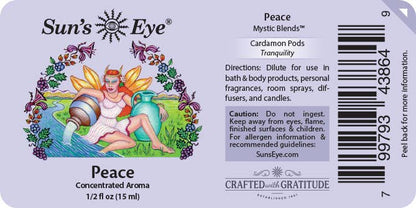 Peace Fragrance Oil with Cardamom & Violet