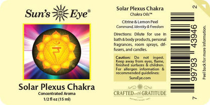 Solar Plexus Chakra Oil